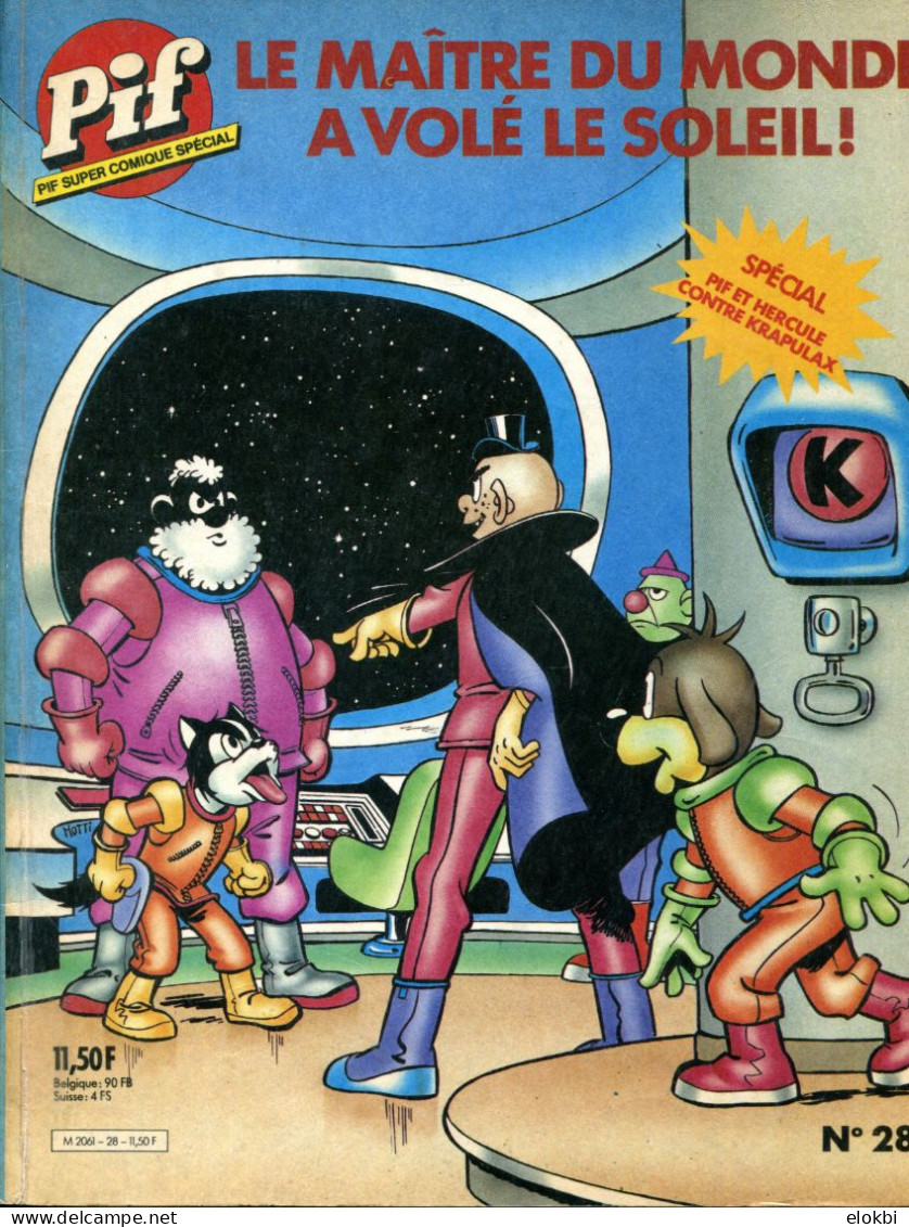 Pif Super Comique Spécial  N°28 (septembre 1984) - Pif - Autres