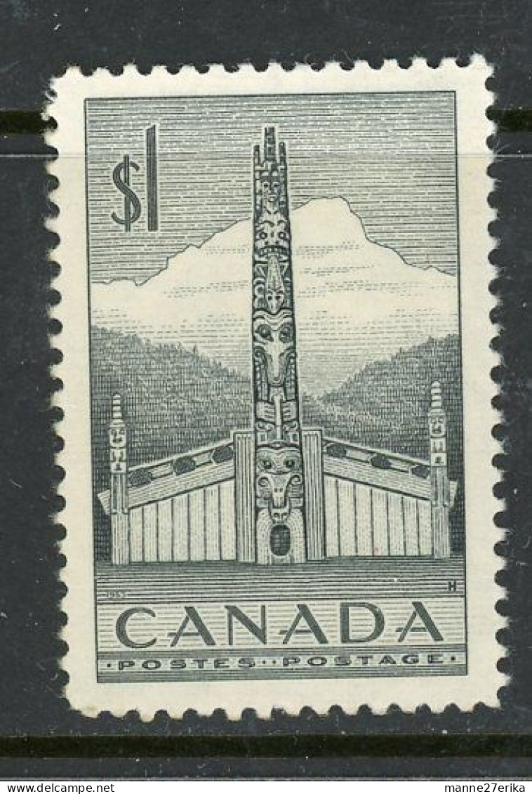 Canada 1953 MNH Totem Pole - Ungebraucht