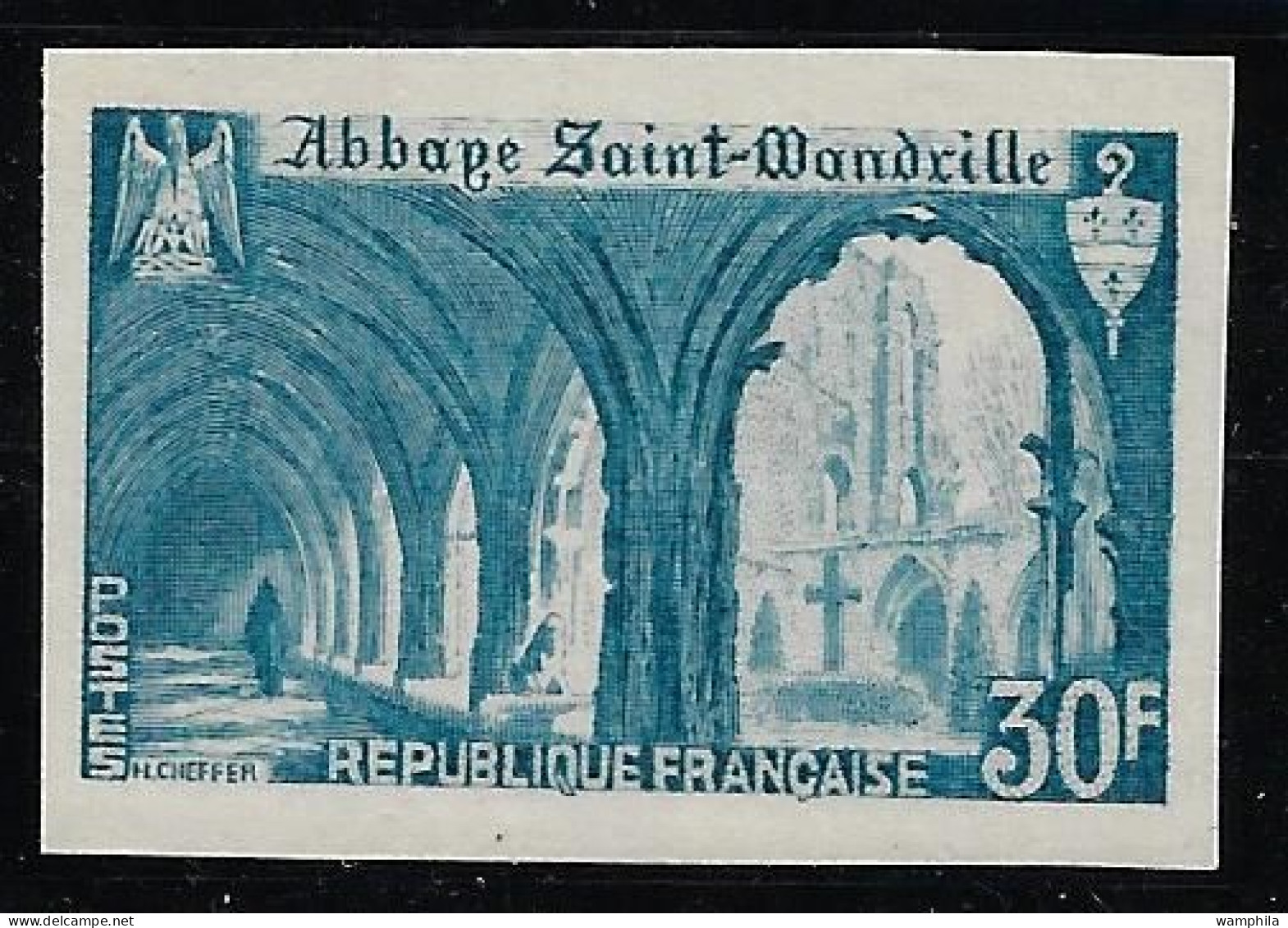 France  N°888**. Abbaye De St Wandrille. - 1951-1960