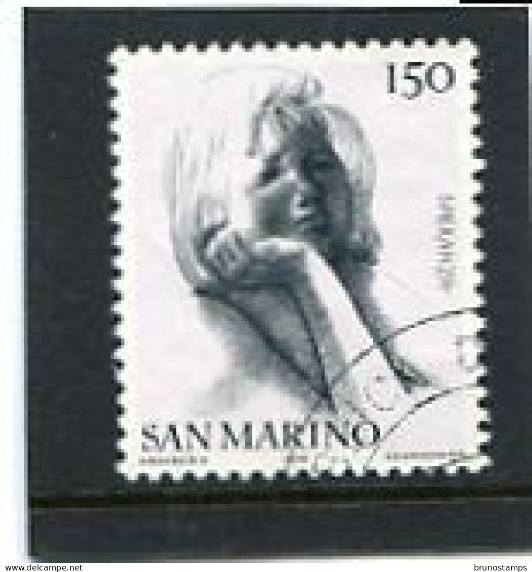 SAN MARINO - 1976   150 L   CIVIL VIRTUES  FINE USED - Gebraucht