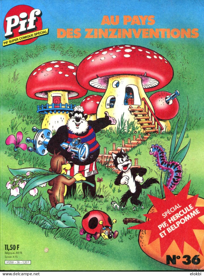 Pif Super Comique Spécial  N°36 (juillet 1985) - Pif - Autres