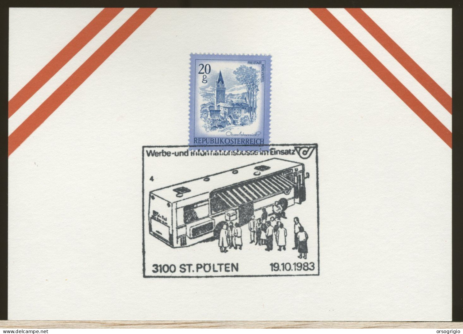 AUSTRIA OSTERREICH -  ST POLTEN  BUS - Bus