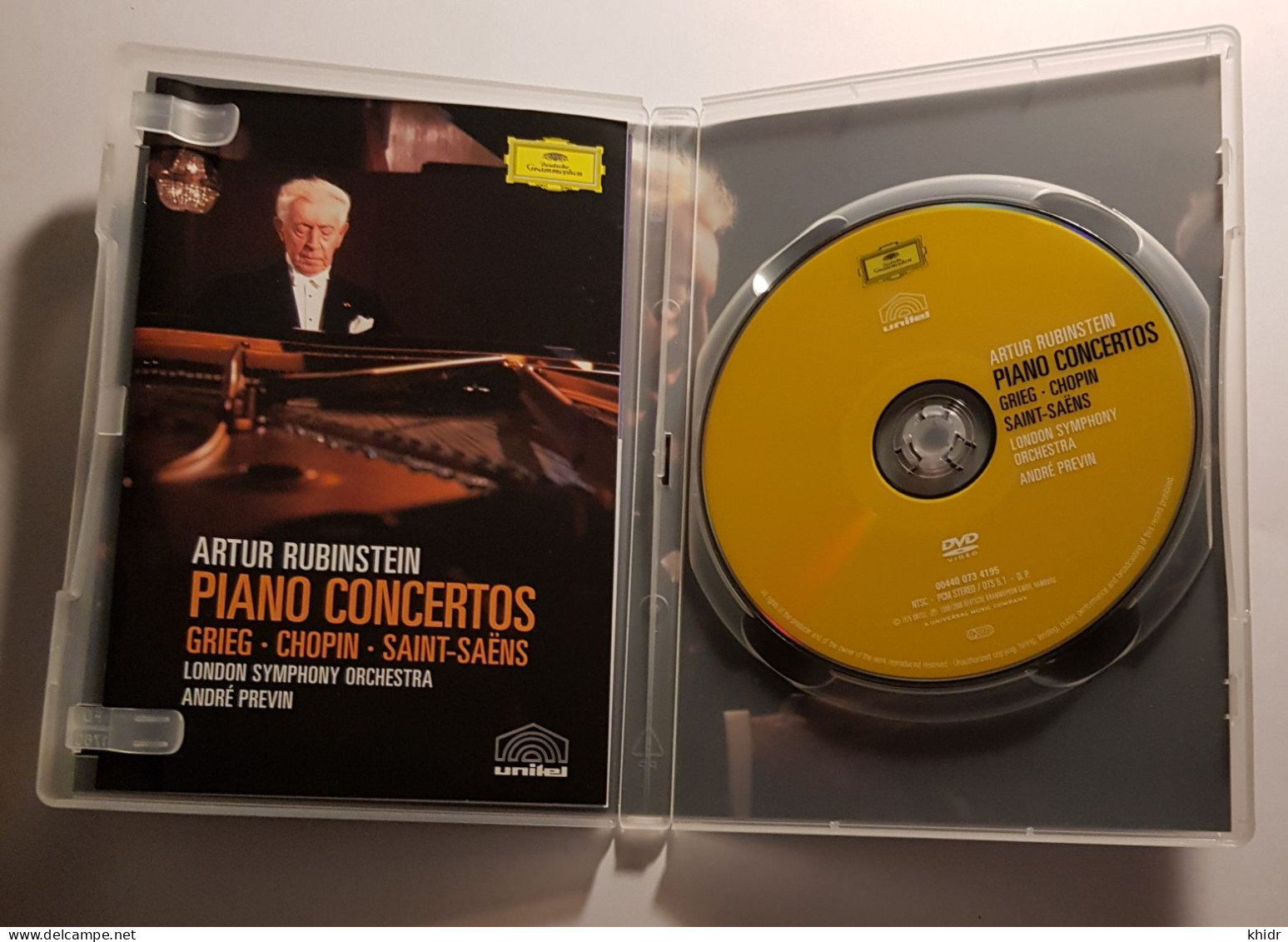 Arthur Rubinstein - Piano Concertos - DVD Musicaux