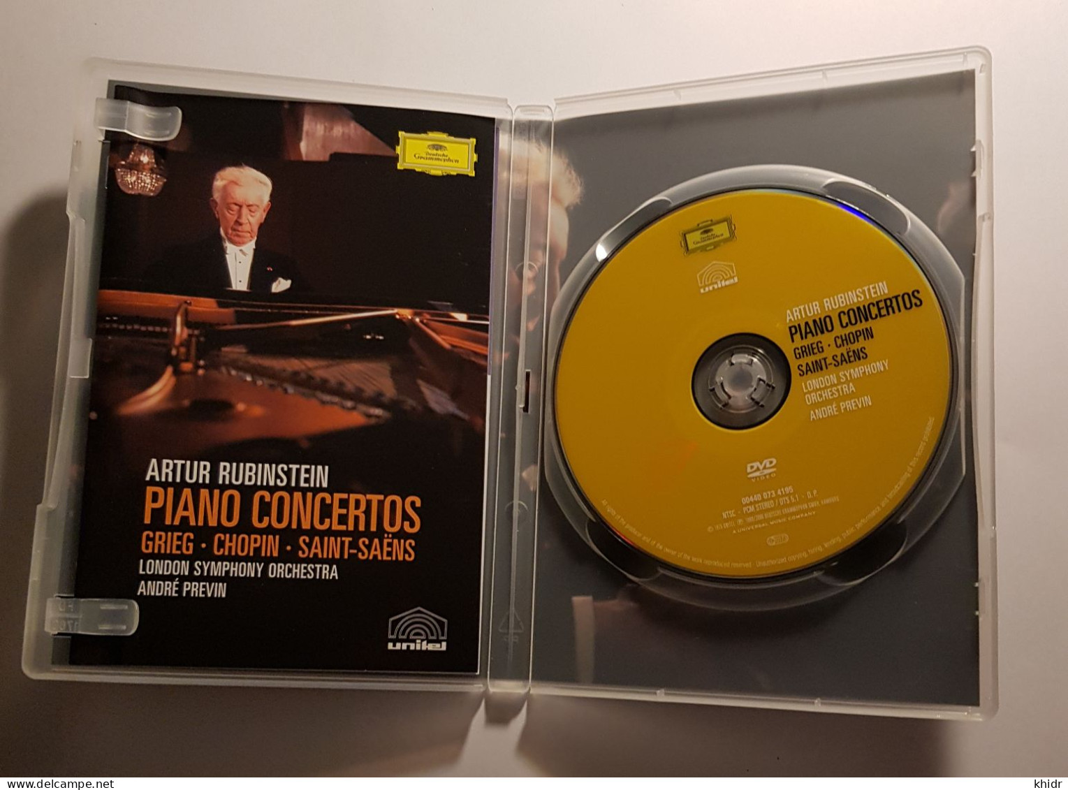 Arthur Rubinstein - Piano Concertos - DVD Musicaux