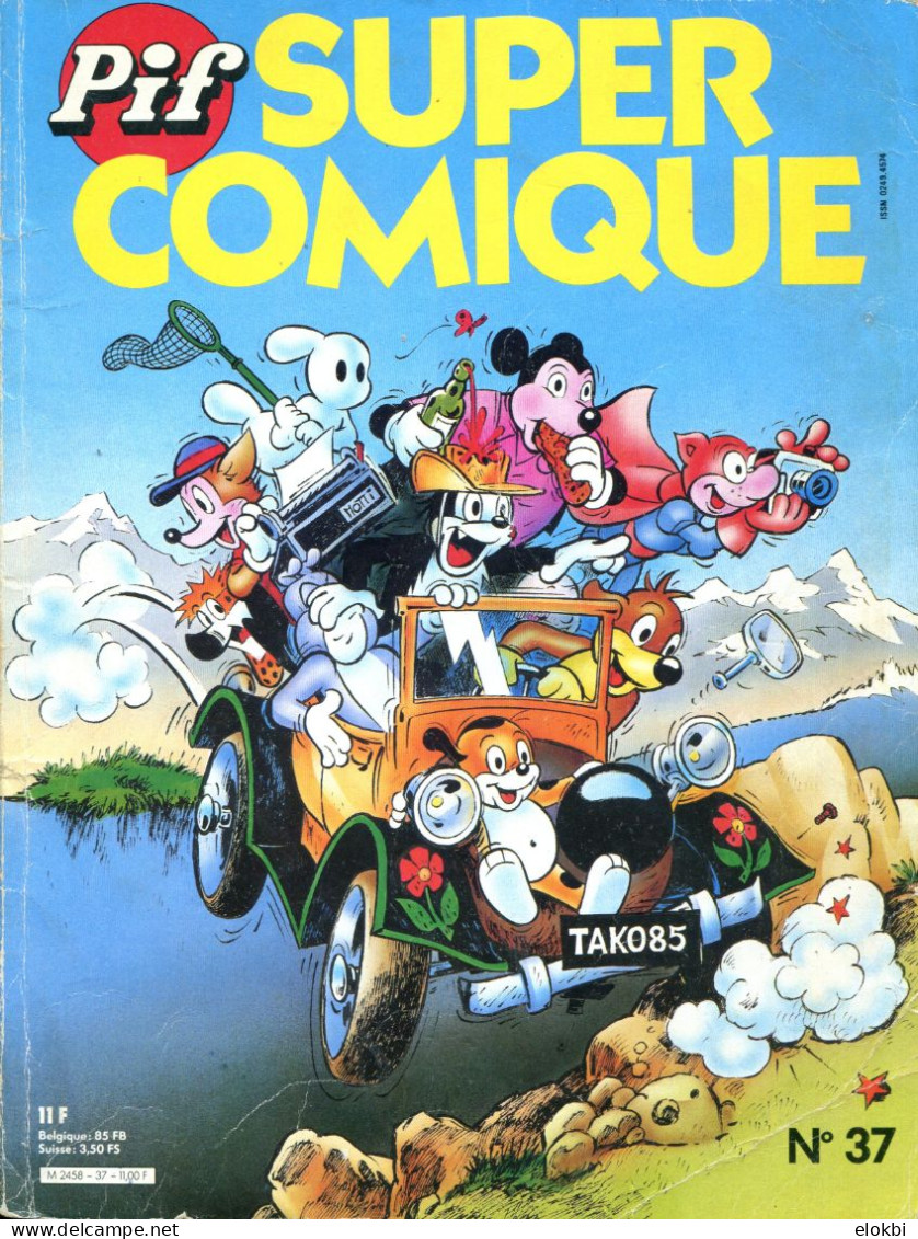 Pif Super Comique Spécial  N°37 (septembre 1985) - Pif - Autres