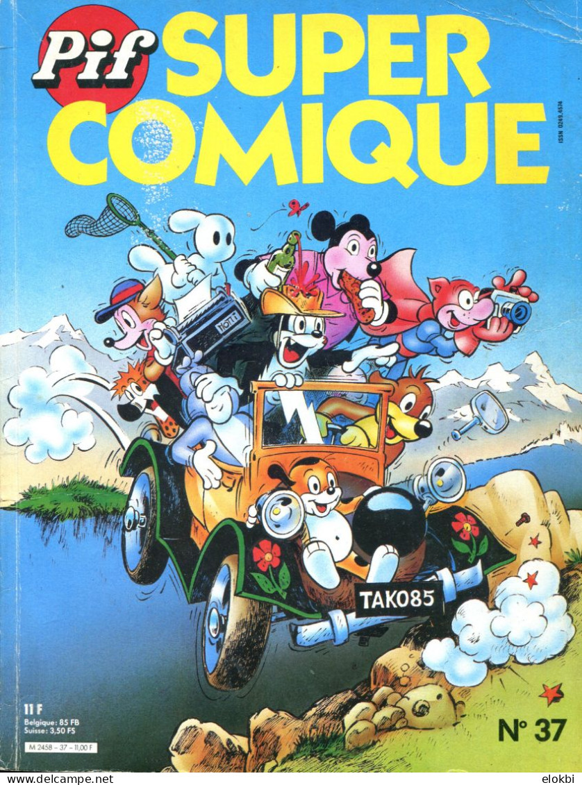 Pif Super Comique Spécial  N°37 (septembre 1985) - Pif - Autres