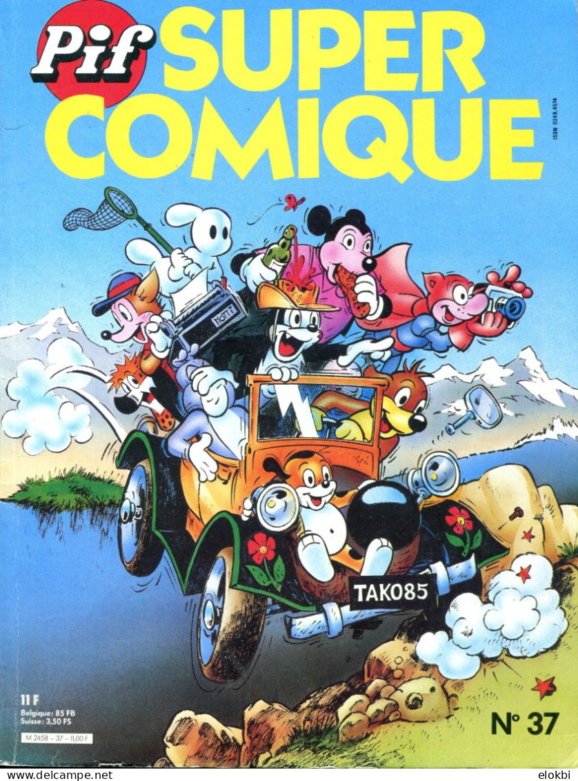 Pif Super Comique Spécial  N°37 (septembre 1985) - Pif - Autres