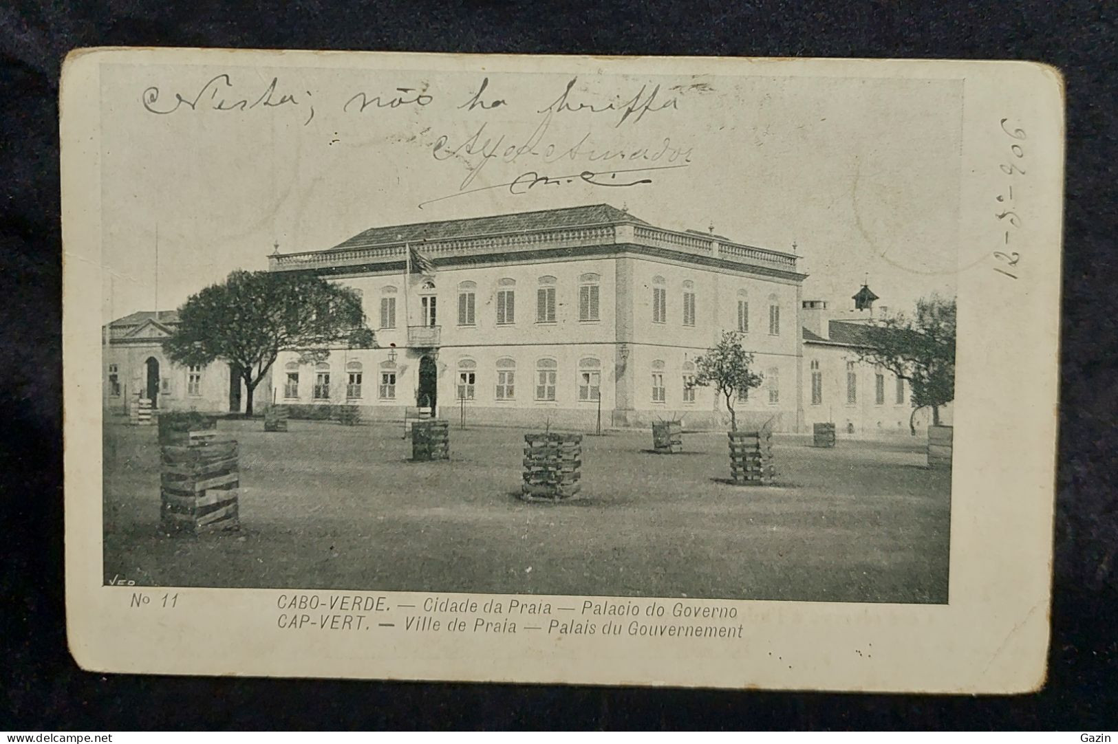 C6 /1 - Palácio Do Governo * Cidade Da Praia * Cabo Verde * África - Cabo Verde