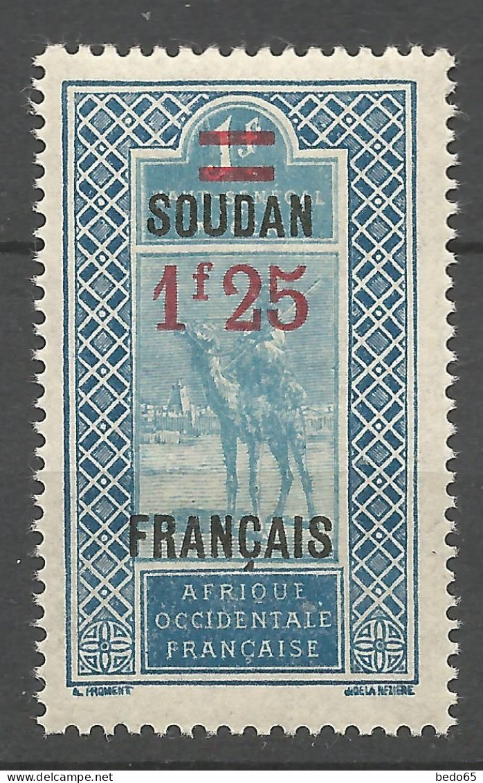 SOUDAN N° 48 NEUF** SANS CHARNIERE / Hingeless / MNH - Neufs