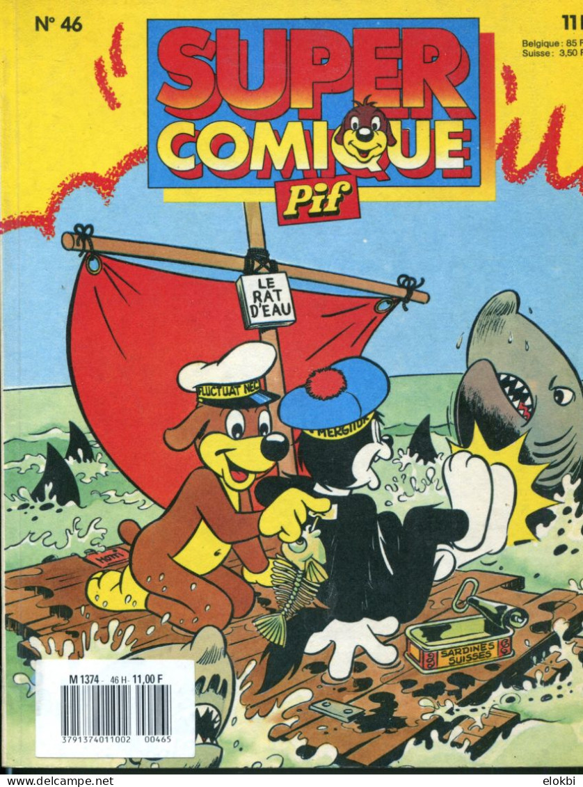 Pif Super Comique Spécial  N°46 (septembre 1986) - Pif - Autres