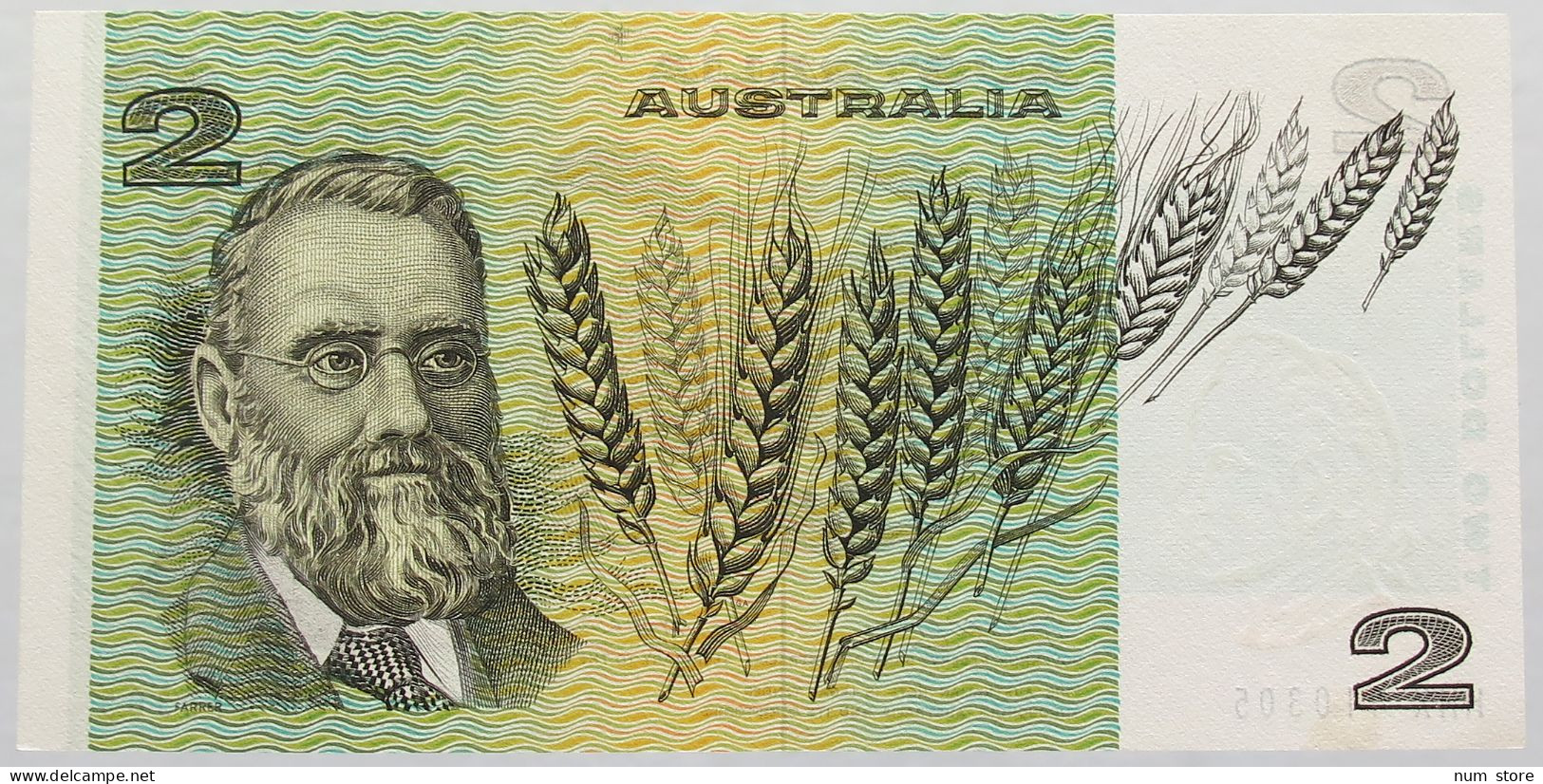 AUSTRALIA 2 DOLLARS 1983 TOP #alb016 0475 - 1974-94 Australia Reserve Bank (Banknoten Aus Papier)