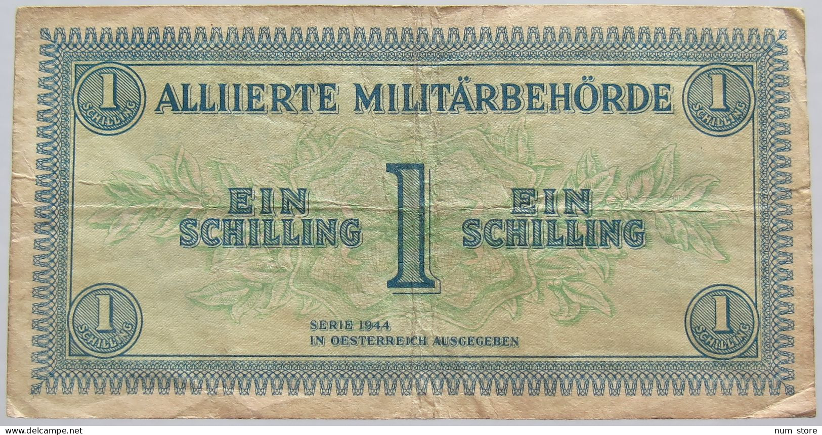 AUSTRIA 1 SCHILLING 1944 #alb020 0011 - Oesterreich