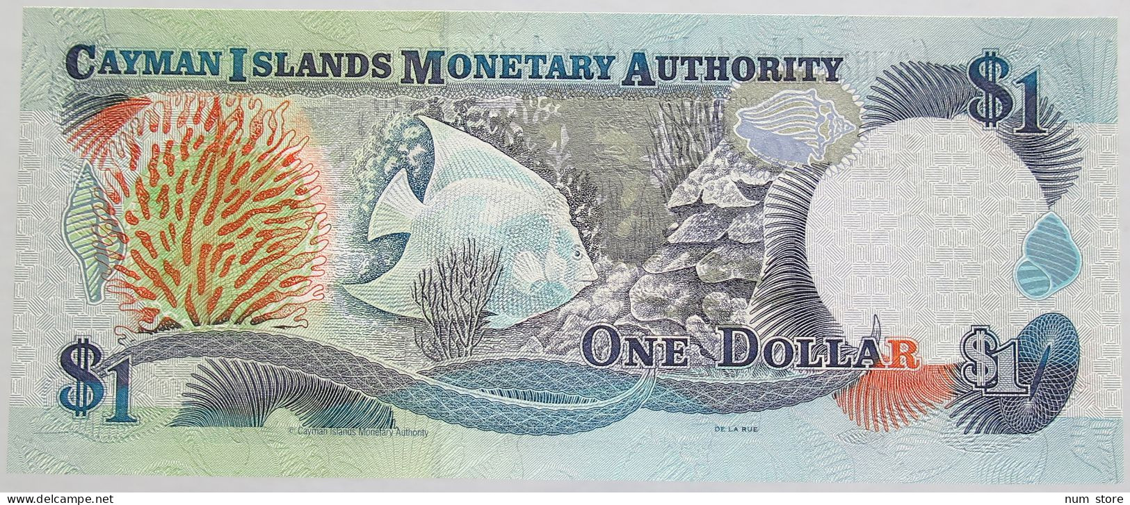 CAYMAN ISLANDS 1 DOLLAR 2001 UNC #alb018 0053 - Kaimaninseln