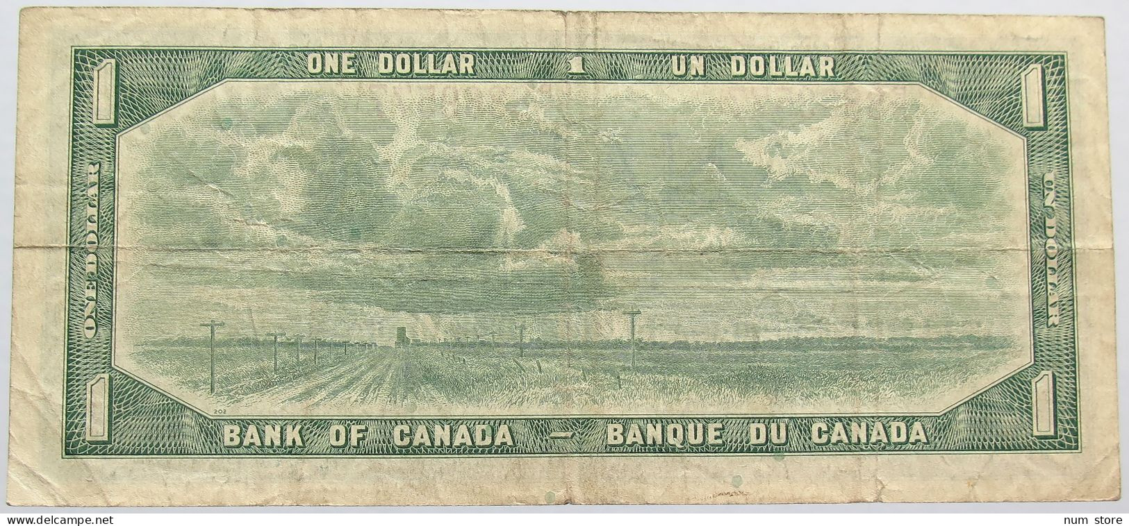 CANADA 1 DOLLAR 1954 #alb013 0209 - Canada