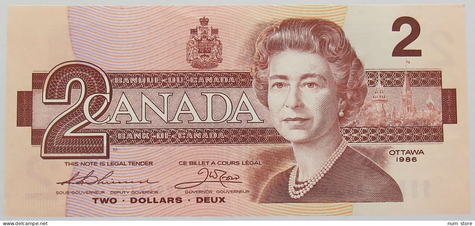 CANADA 2 DOLLARS 1986 TOP #alb016 0451 - Canada
