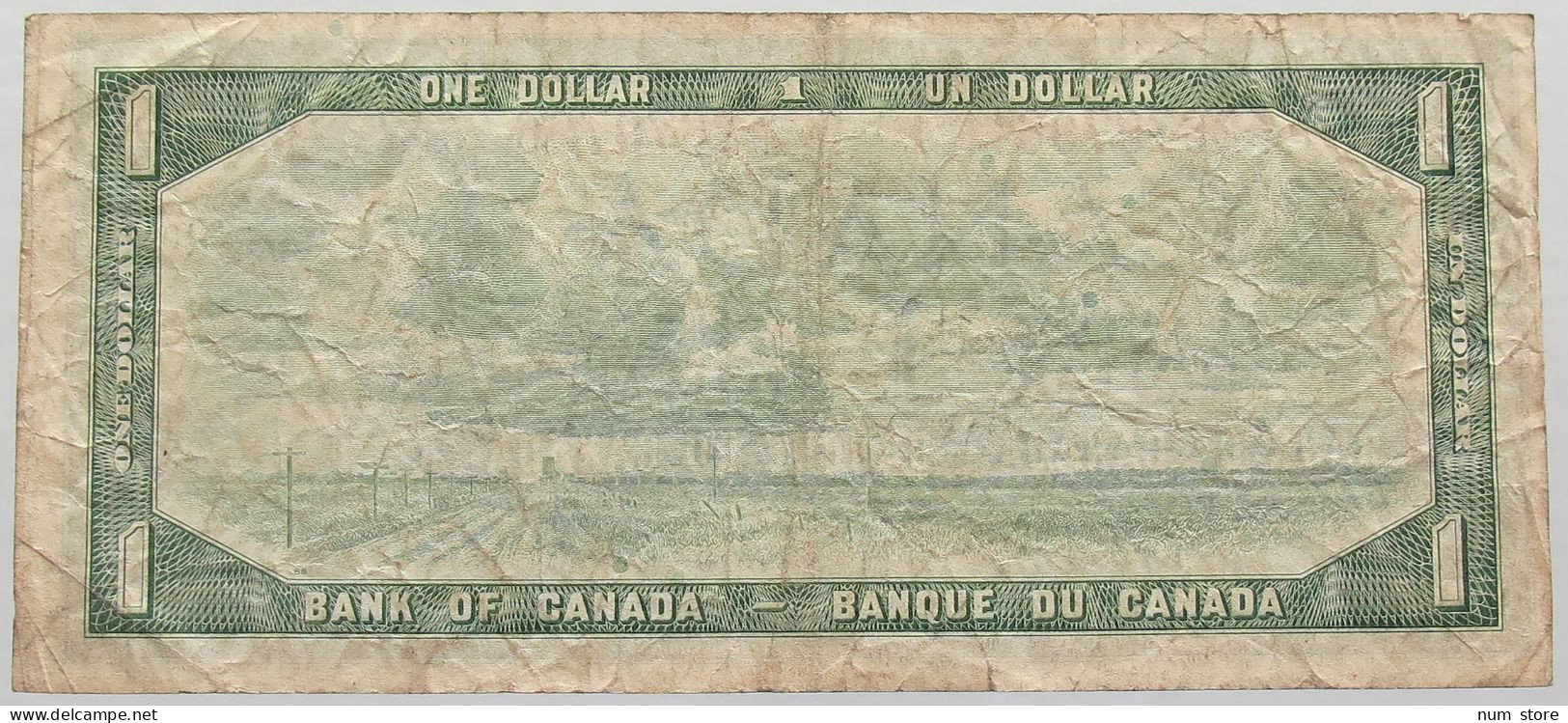 CANADA 1 DOLLAR 1954 #alb016 0457 - Canada
