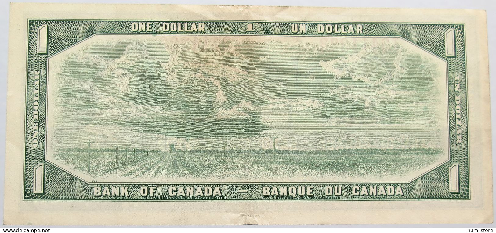 CANADA 1 DOLLAR 1954 #alb013 0213 - Canada