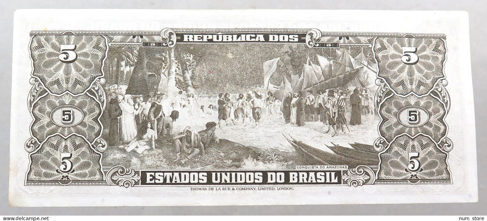 BRAZIL 5 CRUZEIROS 1962 #alb051 1477 - Brésil