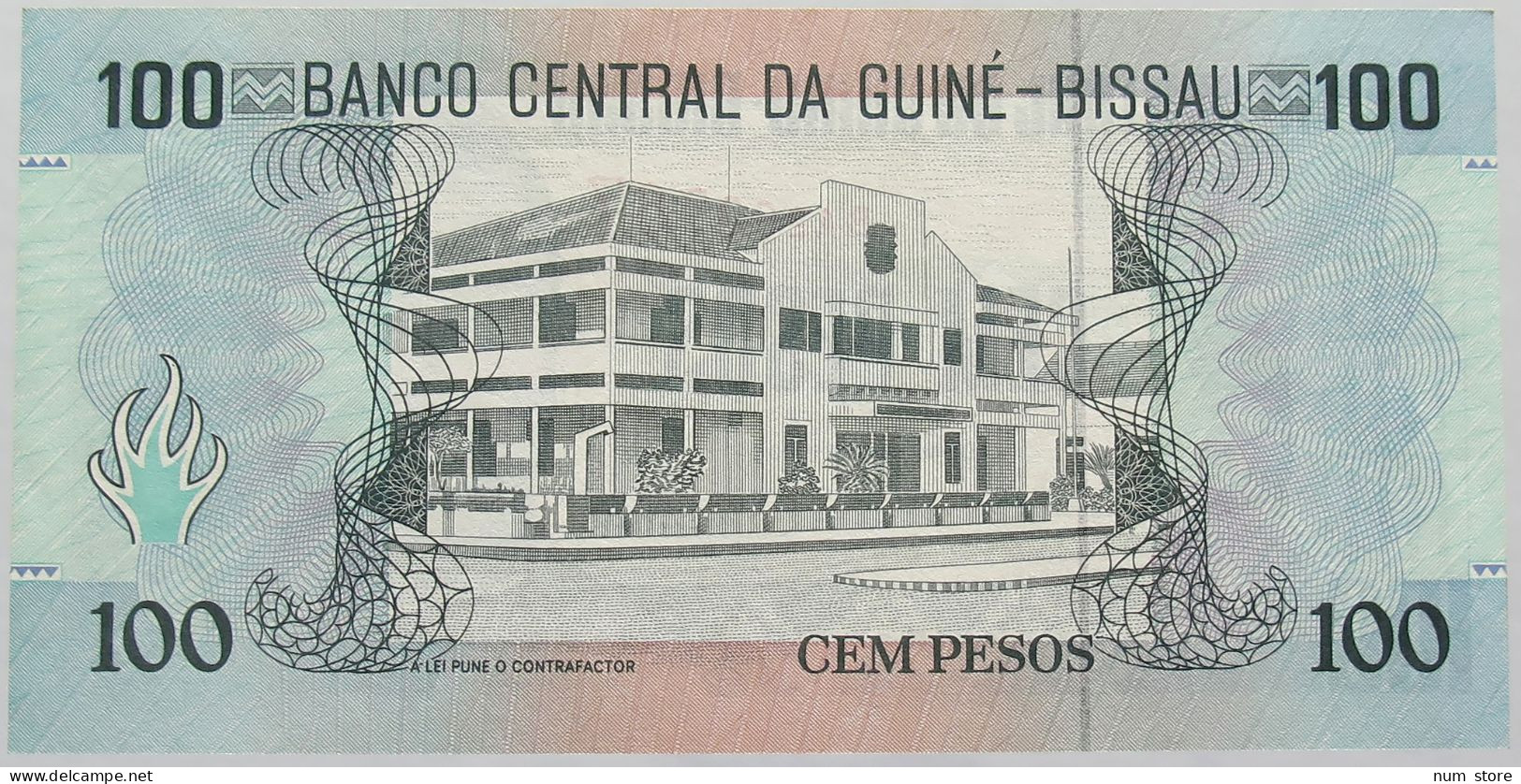GUINEE BISSAU 100 PESOS 1990 TOP #alb017 0191 - Guinea-Bissau