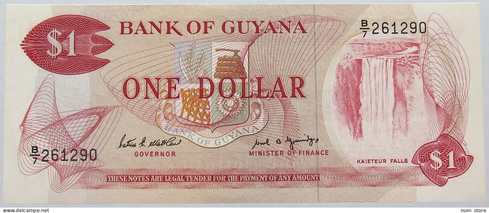 GUYANA 1 DOLLAR TOP #alb016 0165 - Guyana