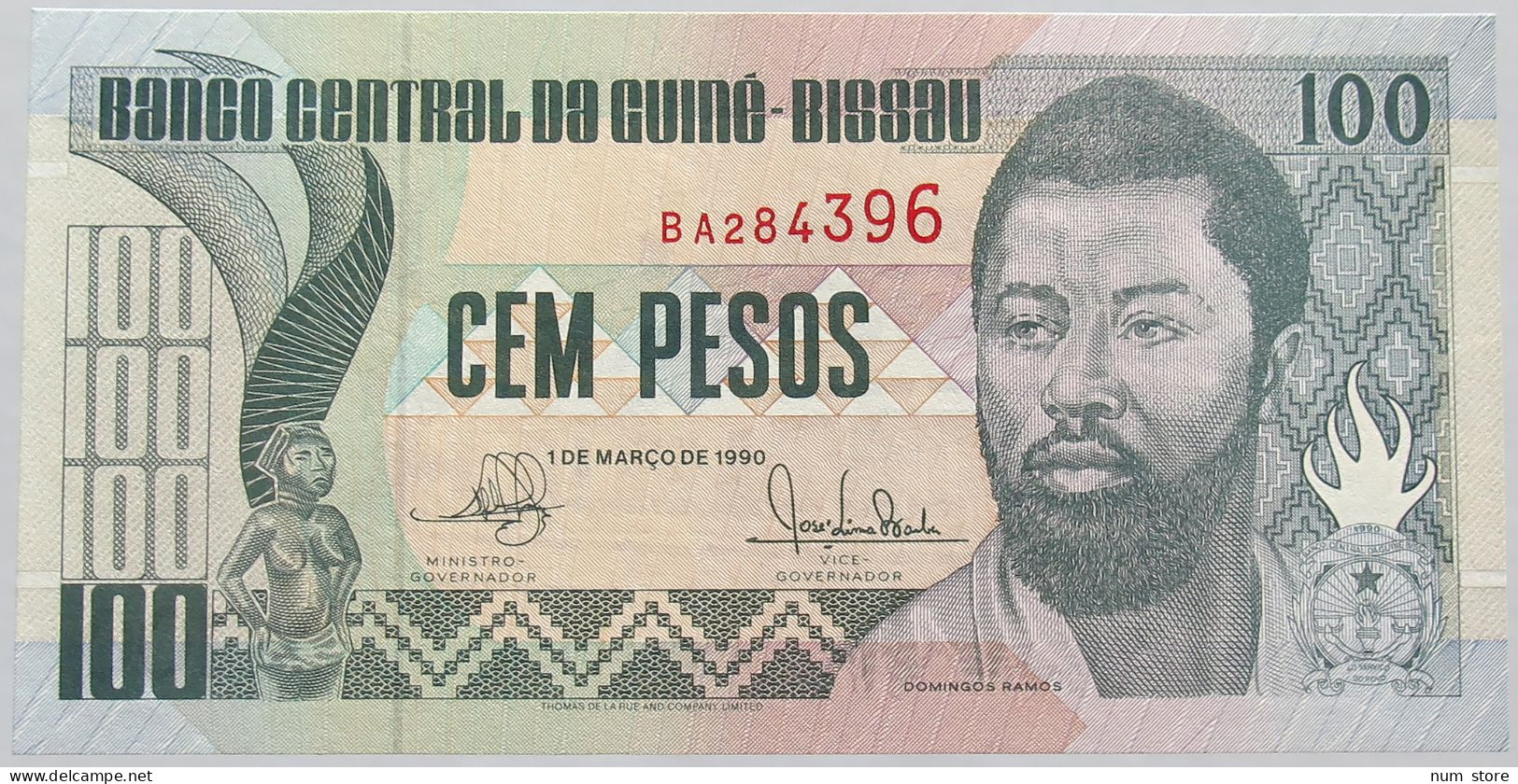 GUINEE BISSAU 100 PESOS 1990 TOP #alb017 0161 - Guinea–Bissau
