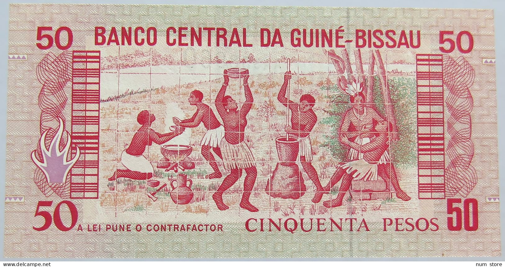 GUINEA BISSAU 50 PESOS 1990 #alb003 0041 - Guinee