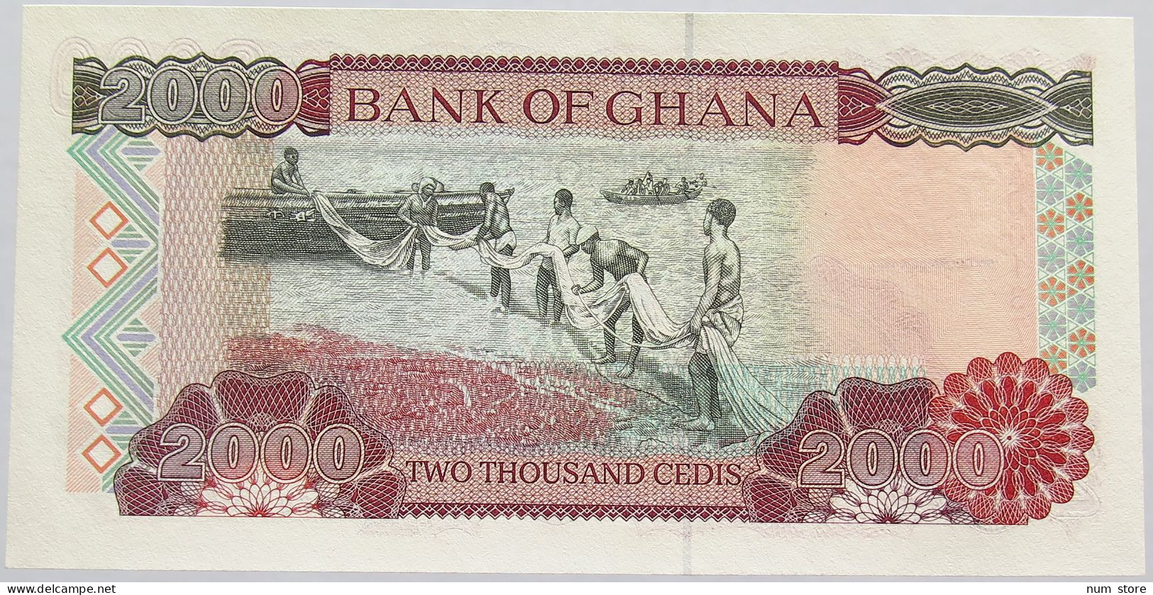 GHANA 2000 CEDIS UNC #alb018 0205 - Ghana