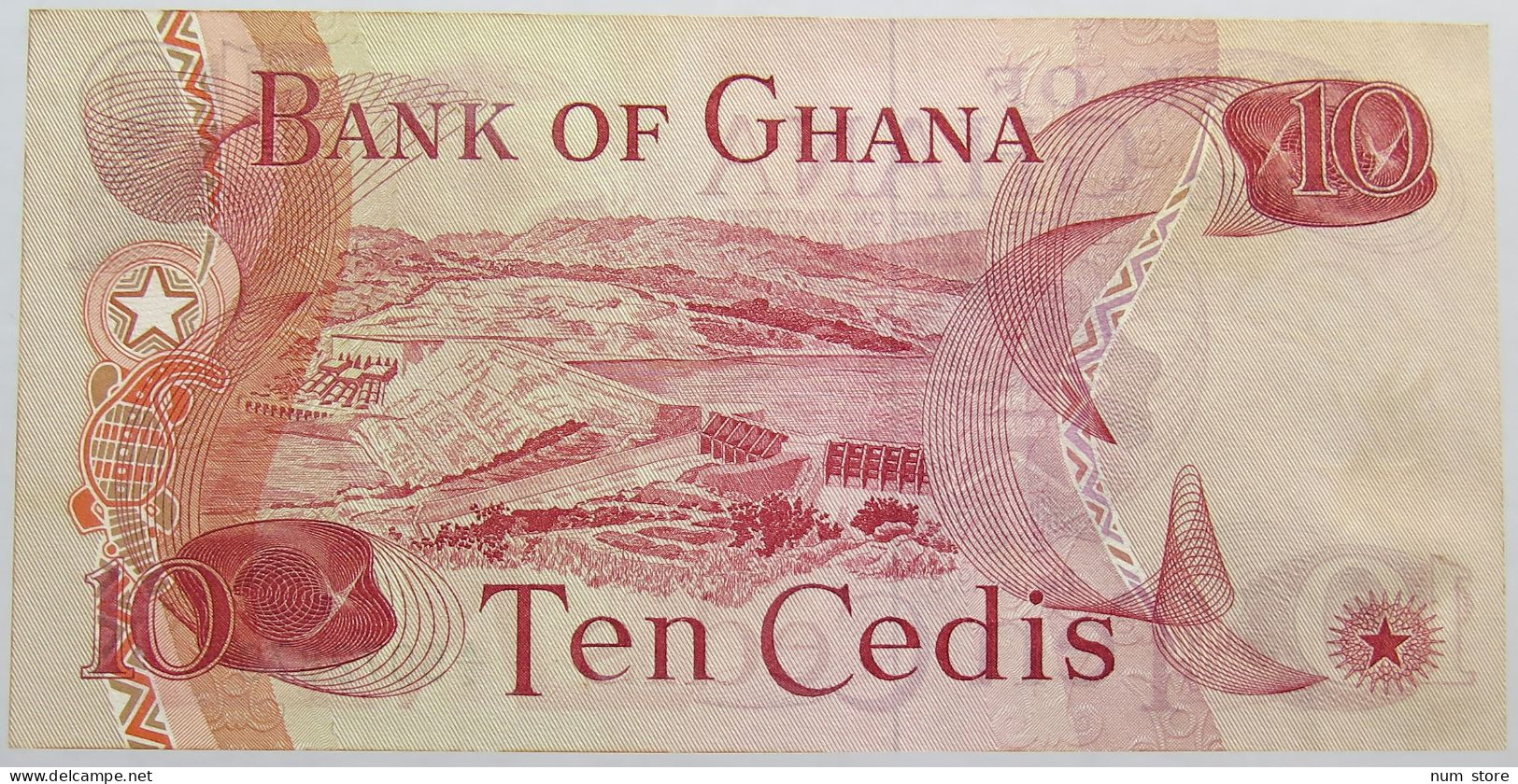 GHANA 10 CEDIS 1978 TOP #alb014 0001 - Ghana