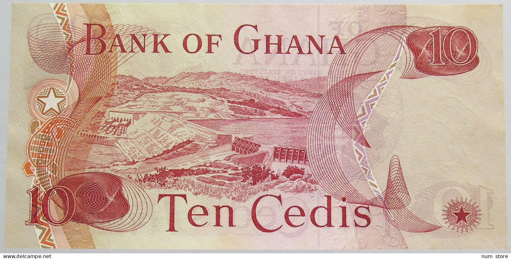 GHANA 10 CEDIS 1978 UNC #alb018 0257 - Ghana