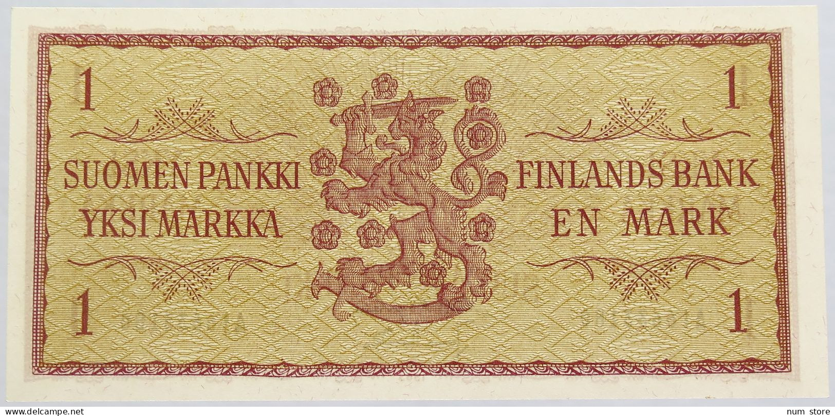 FINLAND 1 MARKKA 1963 UNC #alb018 0045 - Finlande