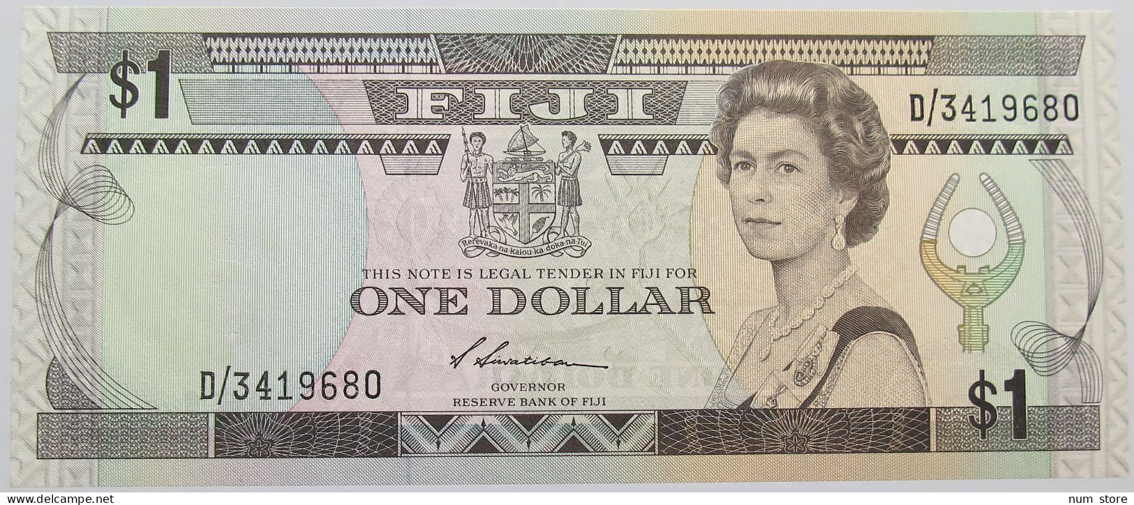 FIJI 1 DOLLAR TOP A #alb013 0175 - Fidschi