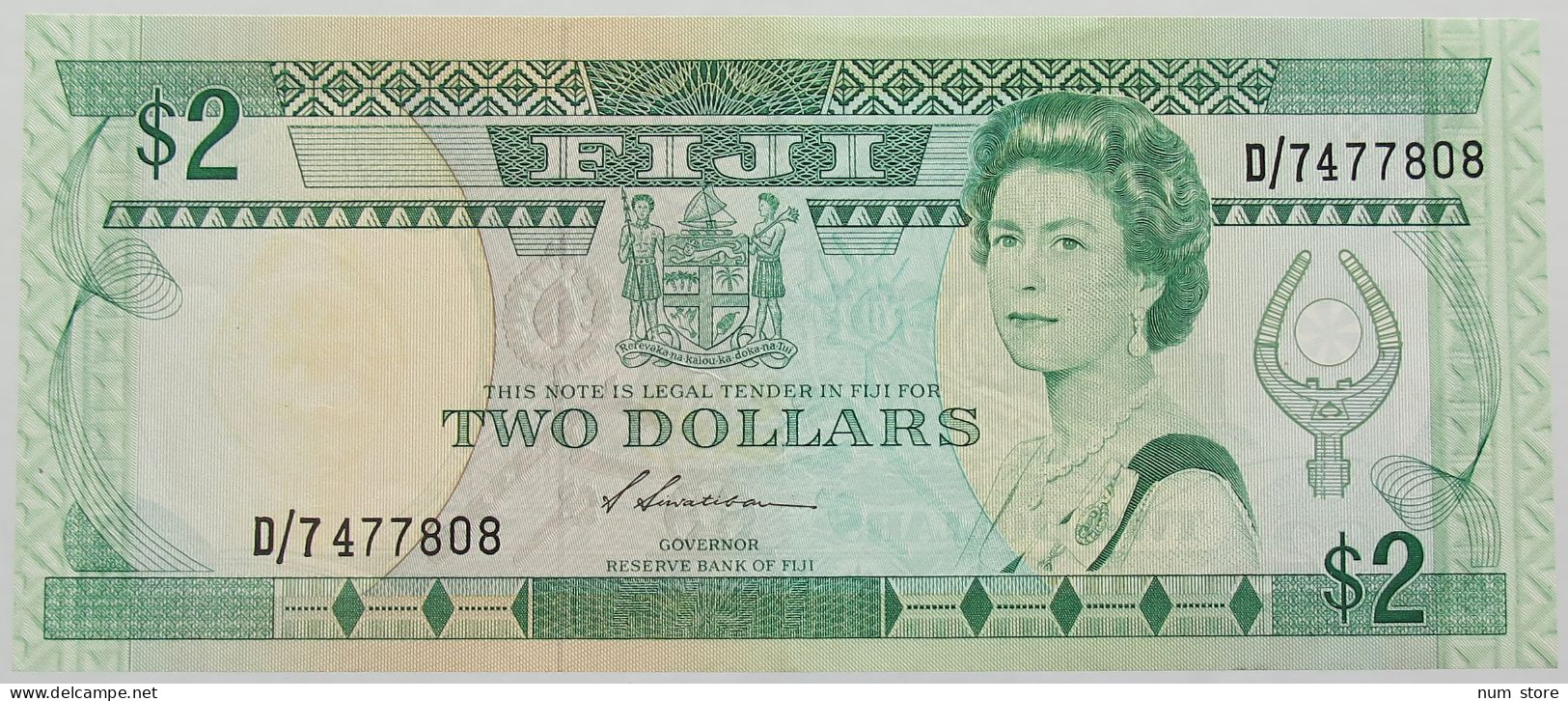 FIJI 2 DOLLARS 1971 #alb016 0469 - Fidji