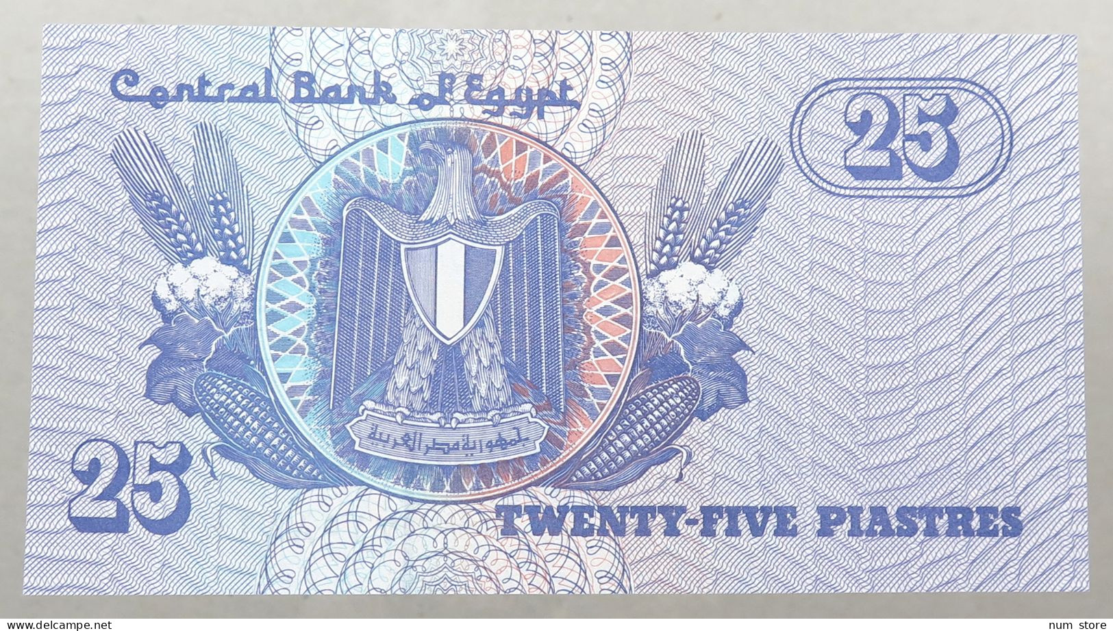 EGYPT 25 PIASTRES TOP #alb051 1541 - Egypte