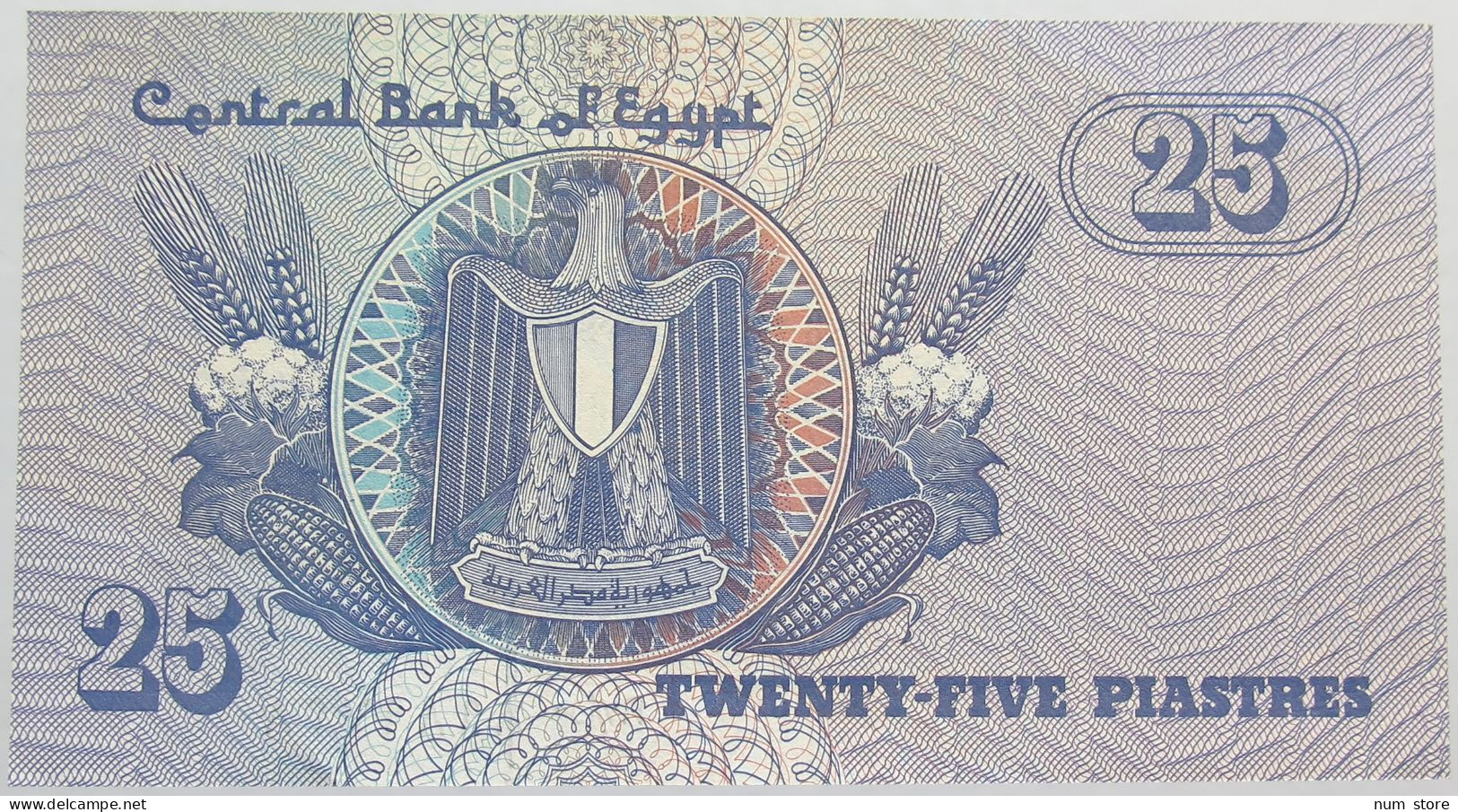 EGYPT 25 PIASTRES TOP #alb013 0331 - Egypte