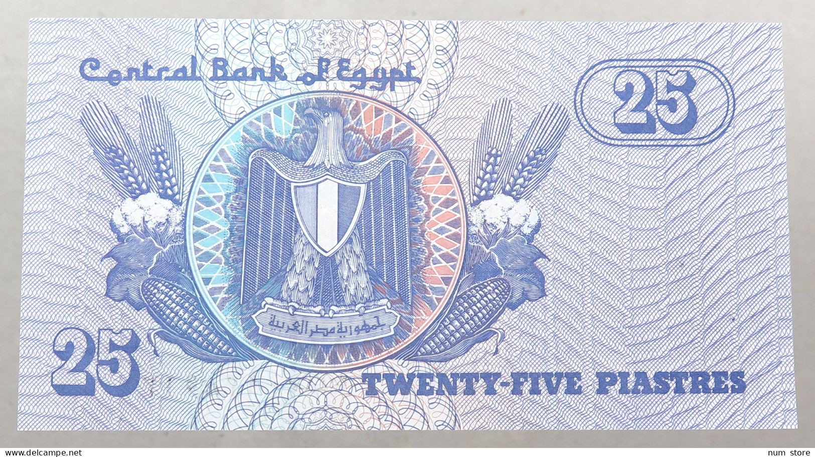 EGYPT 25 PIASTRES TOP #alb051 1539 - Egypte