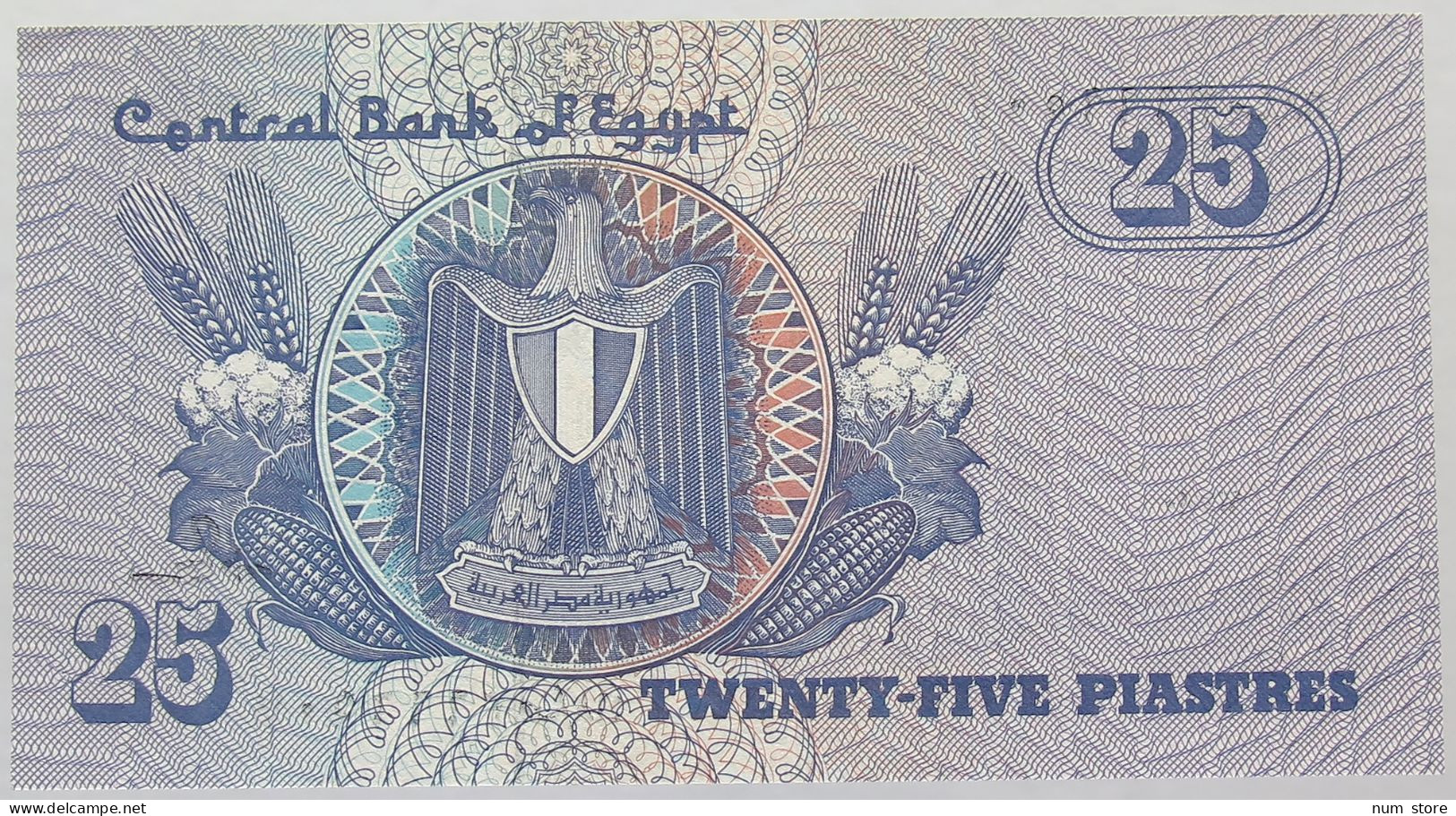 EGYPT 25 PIASTRES TOP #alb016 0389 - Egypte