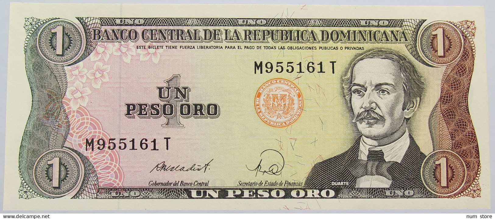 DOMINICAN REPUBLIC 1 PESO TOP #alb014 0011 - Repubblica Dominicana