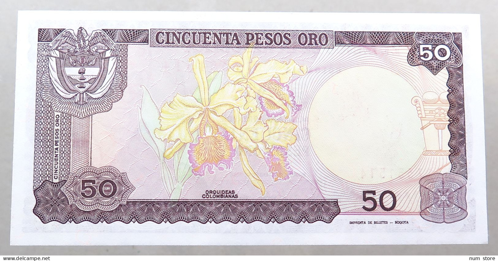 COLOMBIA 50 PESOS 1986 TOP #alb050 0397 - Colombie