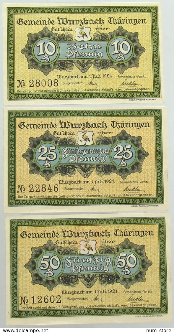 COLLECTION BANKNOTES NOTGELD GERMANY WURZBACH #alb067 0503 - Verzamelingen & Kavels