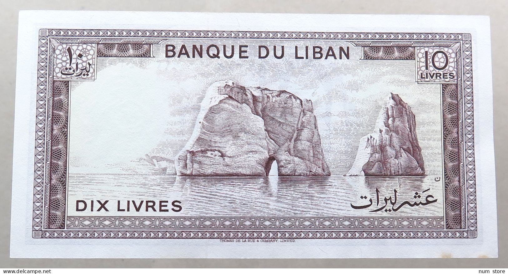 LEBANON 10 LIVRES #alb049 1489 - Liban