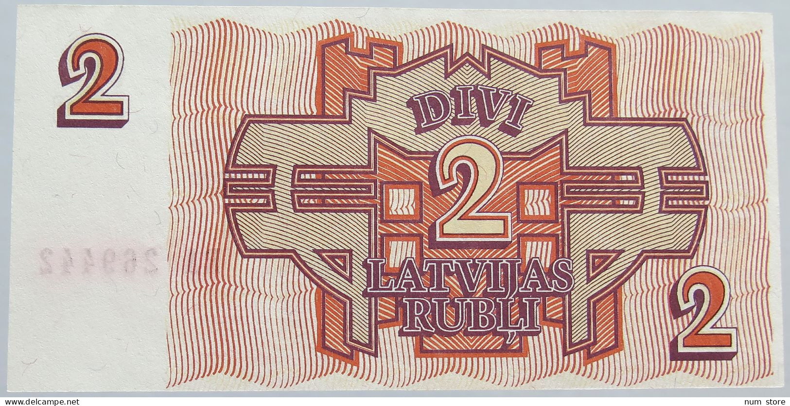 LATVIA 2 RUBLI 1992 #alb003 0095 - Lettland