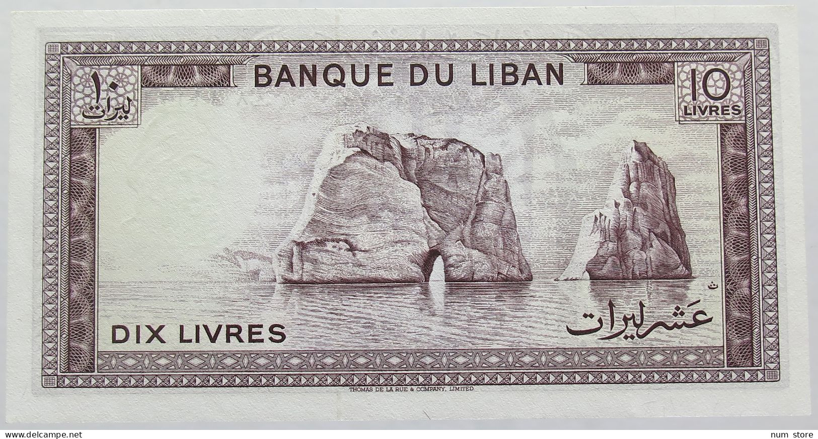 LEBANON 10 LIVRES 1986 TOP #alb016 0417 - Liban