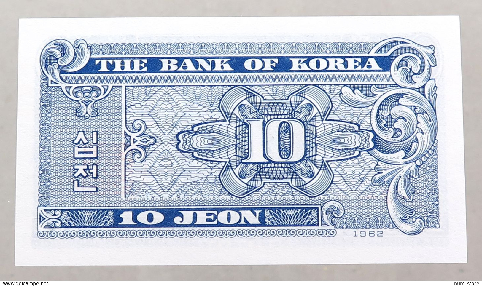 KOREA 10 JEON 1962 TOP #alb049 0085 - Corea Del Sur