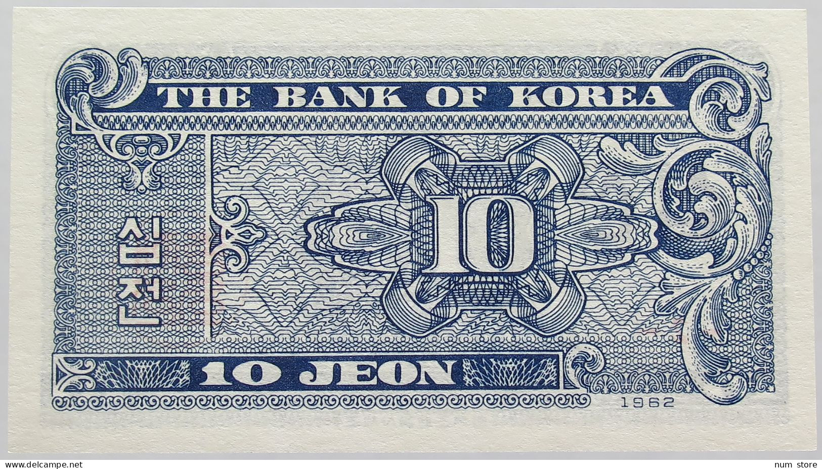 KOREA 10 JEON 1962 TOP #alb017 0229 - Korea, Zuid