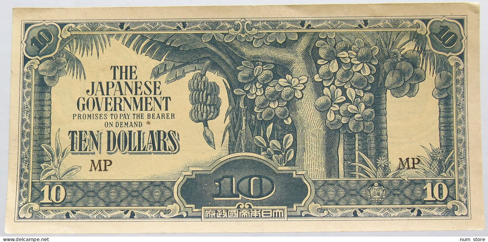 JAPANESE GOVERNMENT 10 DOLLARS MALAYSIA #alb018 0135 - Japón