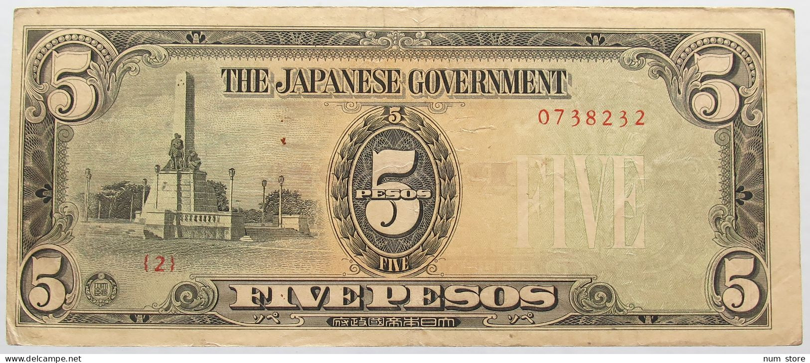 JAPAN 5 PESOS #alb016 0043 - Japon