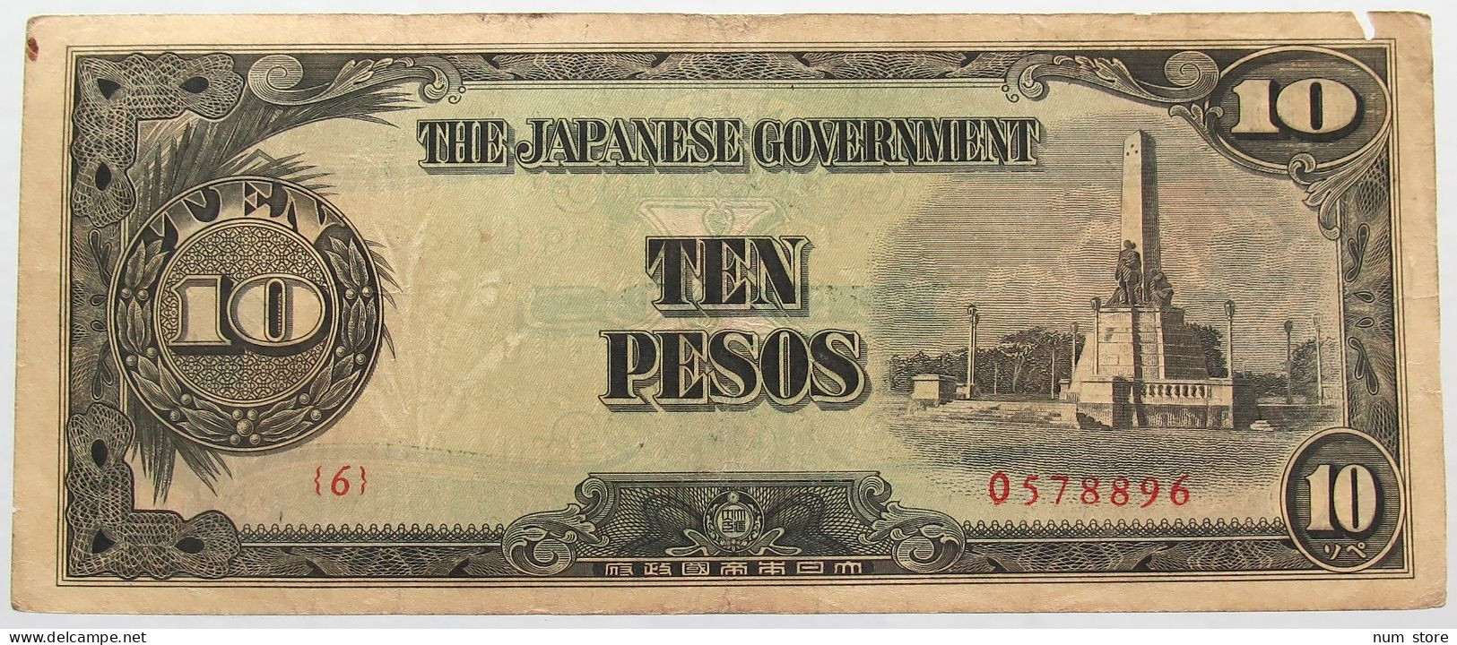 JAPAN 10 PESOS #alb016 0049 - Japón