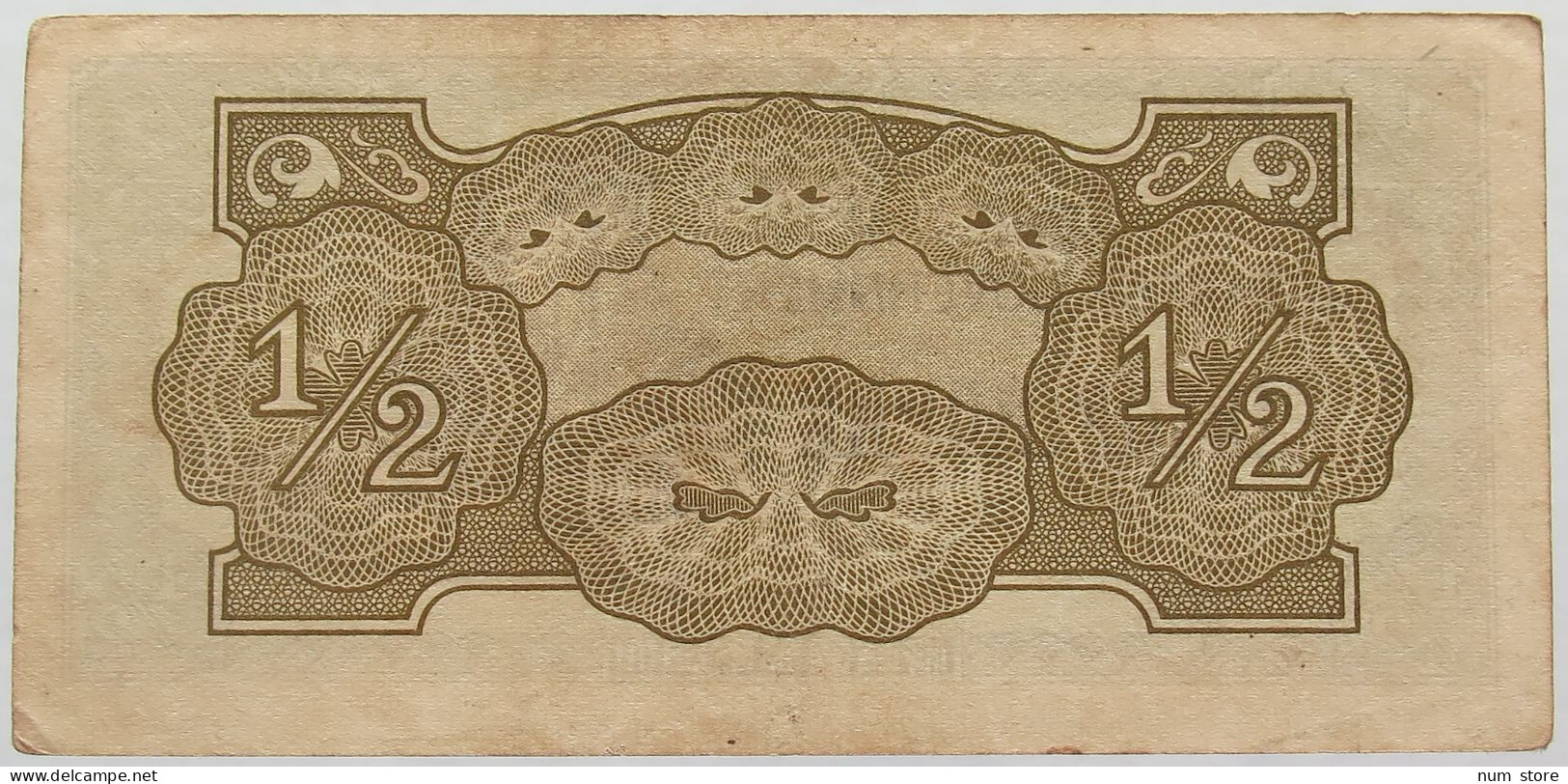 JAPAN 1/2 RUPEE BURMA #alb017 0115 - Japón