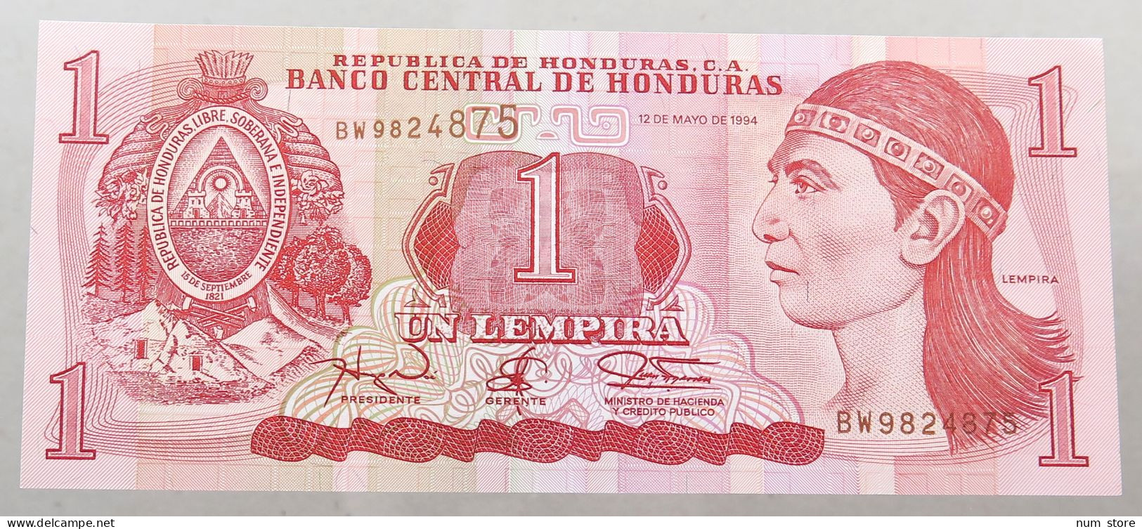 HONDURAS LEMPIRA 1992 TOP #alb049 1277 - Honduras