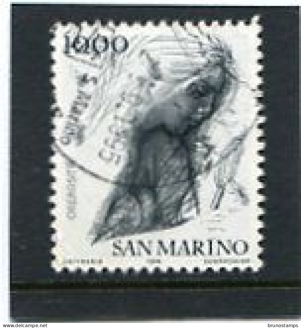 SAN MARINO - 1976  1000L  CIVIL VIRTUES  FINE USED - Gebruikt